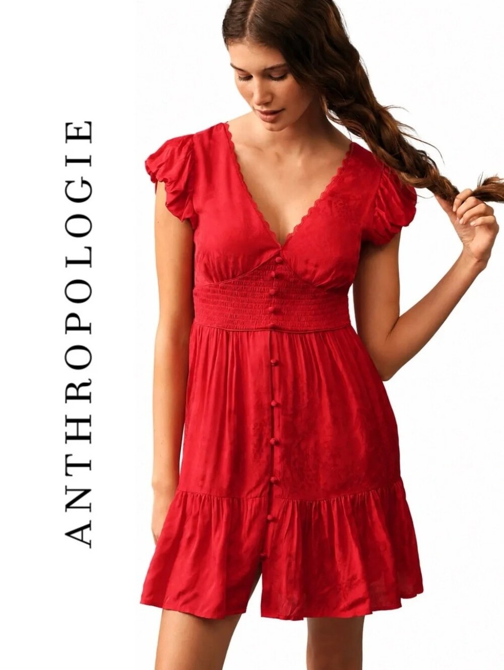 $148 Anthropologie The Peregrine Mini Dress